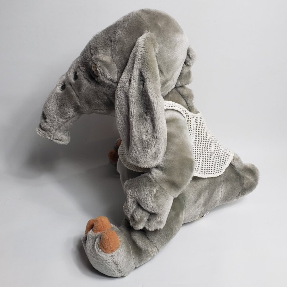 Vintage 1986 Disneyland Captain EO Hooter Elephant Plush 15" Michael Jackson Toy - Picture 5 of 16